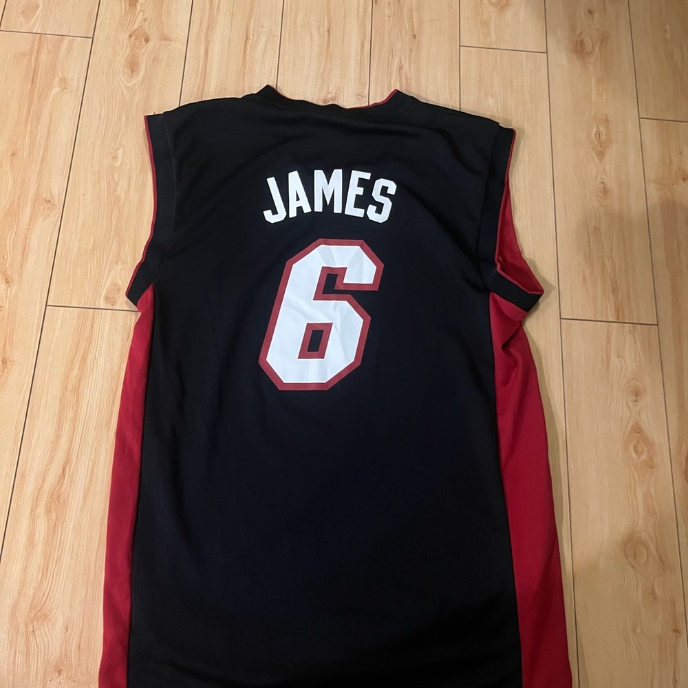 Black and Red Basketball Jersey